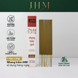 Nhang cây trầm hương cao cấp JHM 50gr hương thơm dịu nhẹ